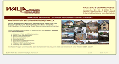 Desktop Screenshot of bauwalla.de